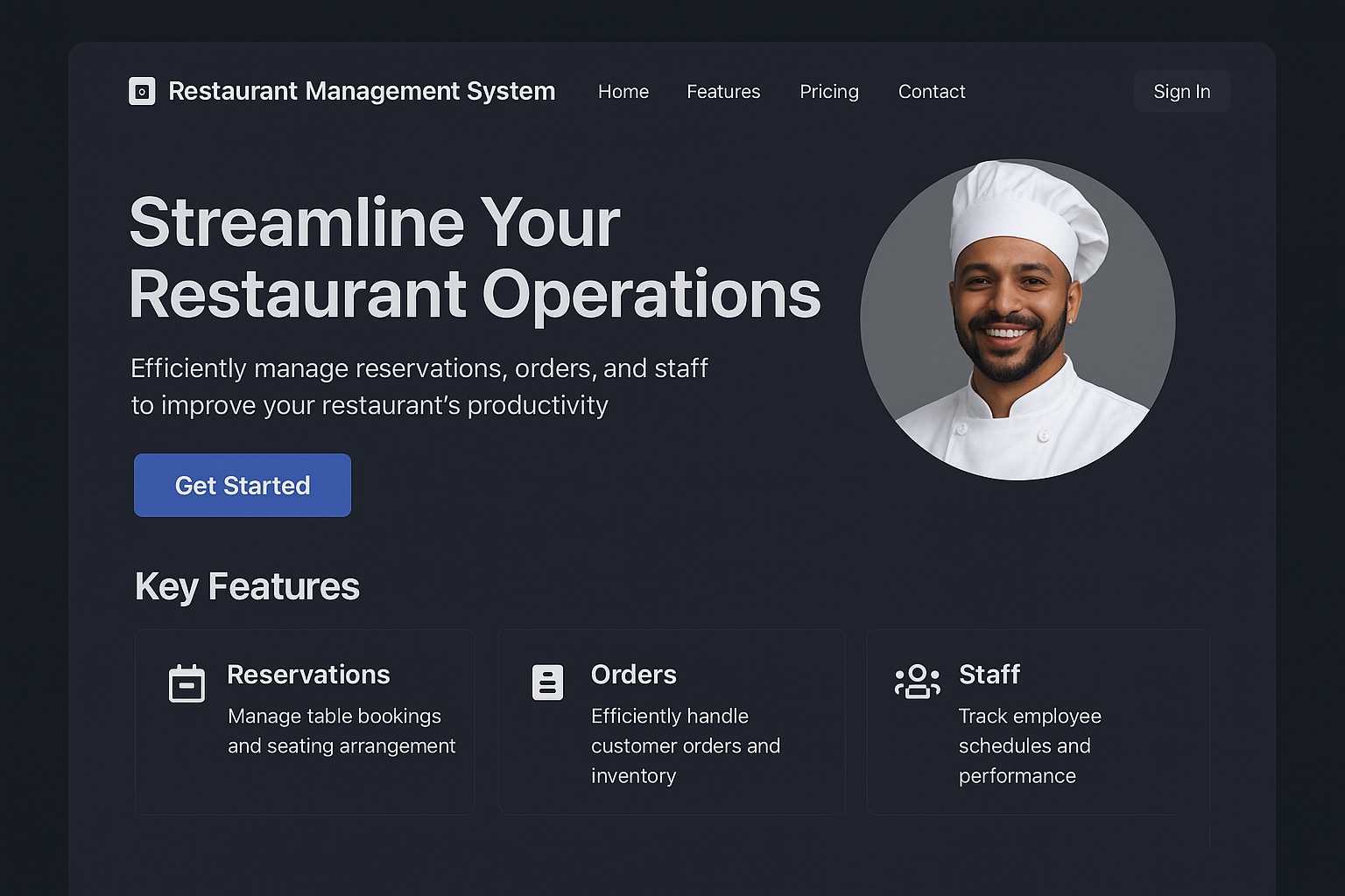 Restaurant Management System